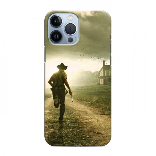 Дизайнерский силиконовый чехол для Iphone 13 Pro Max Ходячие Мертвецы