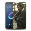 Дизайнерский пластиковый чехол для HTC Desire 12 Ходячие Мертвецы