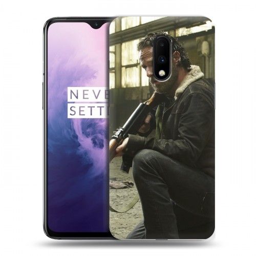 Дизайнерский пластиковый чехол для OnePlus 7 Ходячие Мертвецы