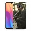 Дизайнерский силиконовый с усиленными углами чехол для Xiaomi RedMi 8A Ходячие Мертвецы