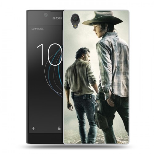 Дизайнерский пластиковый чехол для Sony Xperia L1 Ходячие Мертвецы