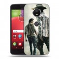 Дизайнерский силиконовый чехол для Motorola Moto E4 Plus Ходячие Мертвецы