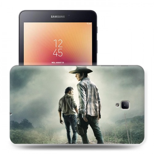 Дизайнерский силиконовый чехол для Samsung Galaxy Tab A 8.0 (2017) Ходячие Мертвецы