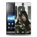 Дизайнерский пластиковый чехол для Sony Xperia S Ходячие Мертвецы