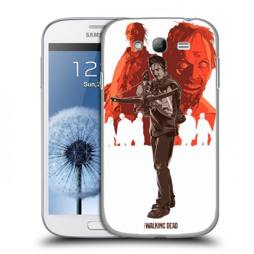 Дизайнерский пластиковый чехол для Samsung Galaxy Grand Ходячие Мертвецы