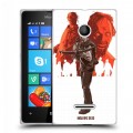 Дизайнерский пластиковый чехол для Microsoft Lumia 435 Ходячие Мертвецы