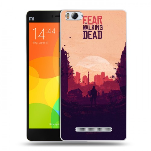 Дизайнерский пластиковый чехол для Xiaomi Mi4i Ходячие Мертвецы