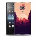 Дизайнерский пластиковый чехол для Sony Xperia acro S Ходячие Мертвецы