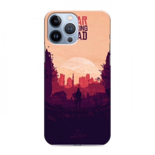 Дизайнерский силиконовый чехол для Iphone 13 Pro Max Ходячие Мертвецы