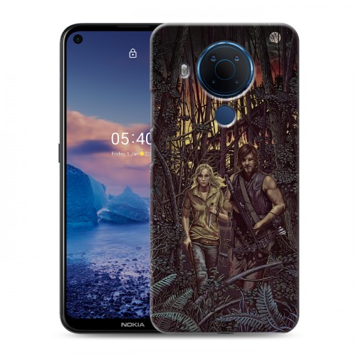 Дизайнерский силиконовый чехол для Nokia 5.4 Ходячие Мертвецы