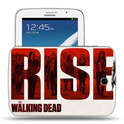 Дизайнерский силиконовый чехол для Samsung Galaxy Note 8.0 Ходячие Мертвецы