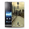 Дизайнерский пластиковый чехол для Sony Xperia S Ходячие Мертвецы