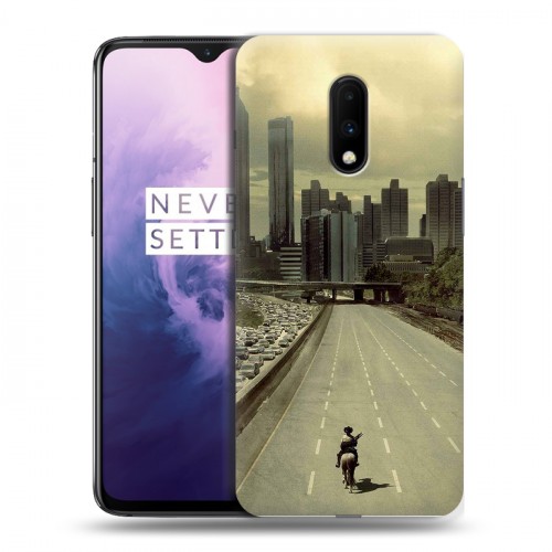 Дизайнерский пластиковый чехол для OnePlus 7 Ходячие Мертвецы