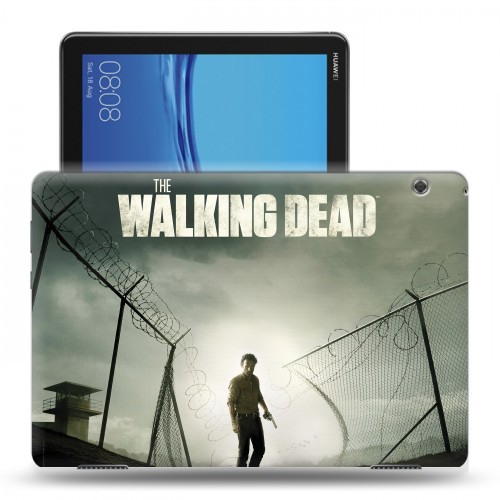 Дизайнерский силиконовый чехол для Huawei MediaPad T5 Ходячие Мертвецы