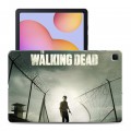 Дизайнерский силиконовый чехол для Samsung Galaxy Tab S6 Lite Ходячие Мертвецы