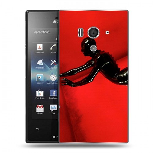 Дизайнерский пластиковый чехол для Sony Xperia acro S Американская История Ужасов