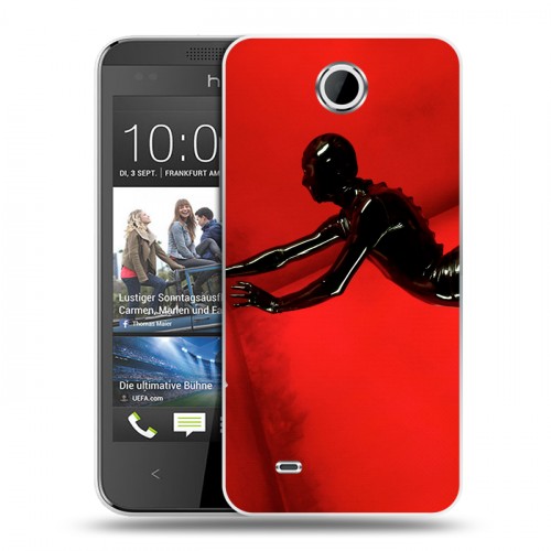 Дизайнерский пластиковый чехол для HTC Desire 300 Американская История Ужасов