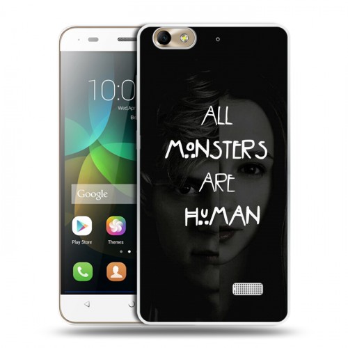 Дизайнерский пластиковый чехол для Huawei Honor 4C Американская История Ужасов