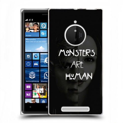 Дизайнерский пластиковый чехол для Nokia Lumia 830 Американская История Ужасов