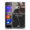 Дизайнерский пластиковый чехол для Microsoft Lumia 540 Американская История Ужасов