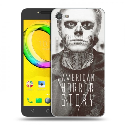 Дизайнерский пластиковый чехол для Alcatel A5 LED Американская История Ужасов