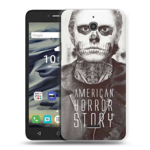 Дизайнерский силиконовый чехол для Alcatel Pixi 4 (6) 9001d Американская История Ужасов