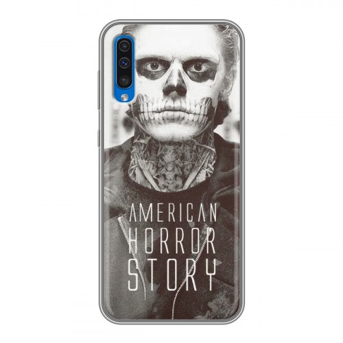 Дизайнерский пластиковый чехол для Samsung Galaxy A50 Американская История Ужасов
