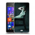 Дизайнерский пластиковый чехол для Microsoft Lumia 540 Американская История Ужасов