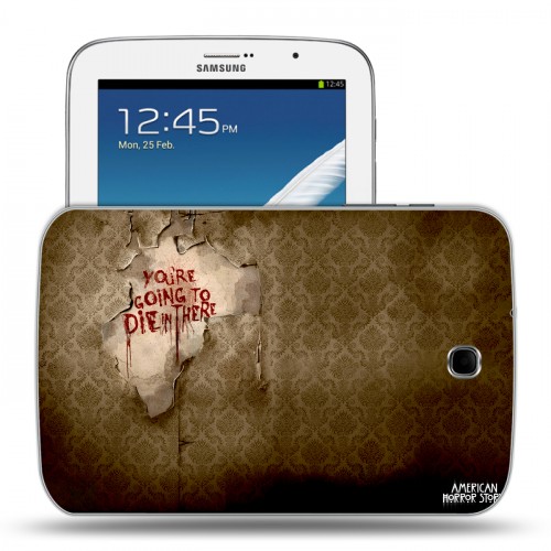 Дизайнерский силиконовый чехол для Samsung Galaxy Note 8.0 Американская История Ужасов