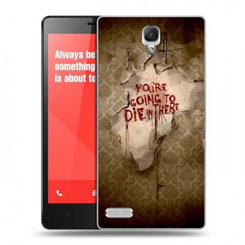 Дизайнерский силиконовый чехол для Xiaomi RedMi Note Американская История Ужасов