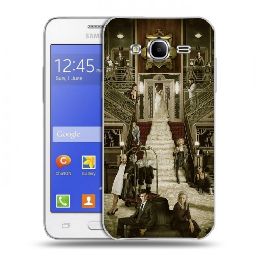 Дизайнерский силиконовый чехол для Samsung Galaxy J7 Американская История Ужасов