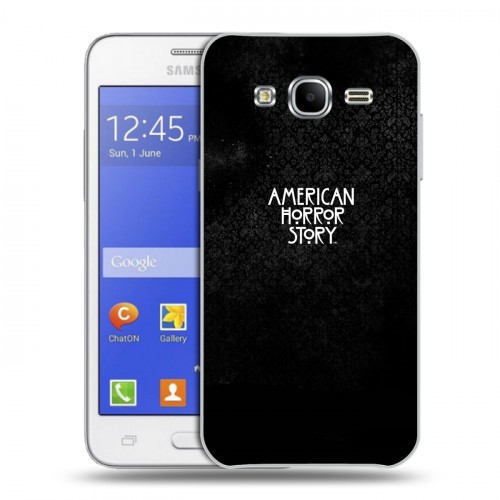 Дизайнерский силиконовый чехол для Samsung Galaxy J7 Американская История Ужасов