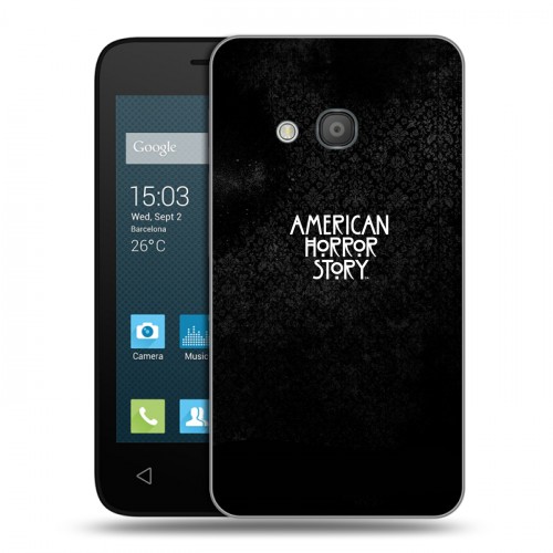 Дизайнерский силиконовый чехол для Alcatel One Touch Pixi 4 (4) Американская История Ужасов