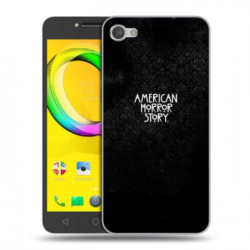 Дизайнерский силиконовый чехол для Alcatel A5 LED Американская История Ужасов