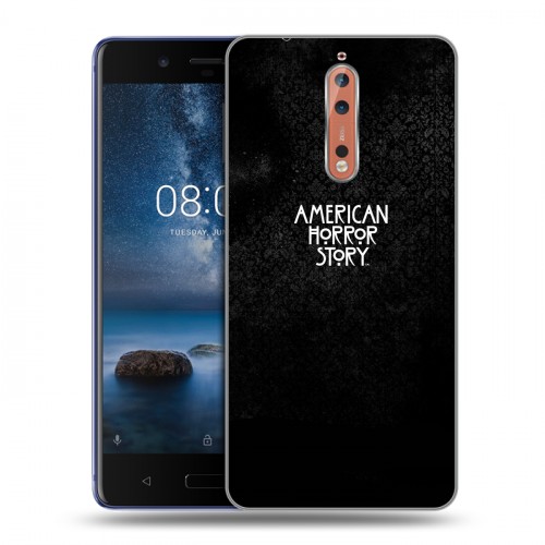 Дизайнерский пластиковый чехол для Nokia 8 Американская История Ужасов