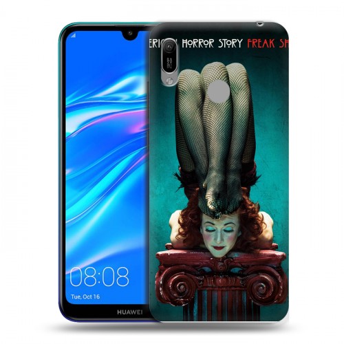 Дизайнерский пластиковый чехол для Huawei Y6 (2019) Американская История Ужасов