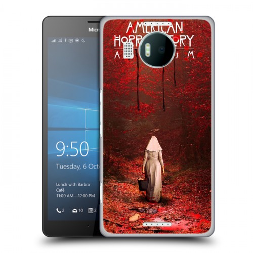Дизайнерский пластиковый чехол для Microsoft Lumia 950 XL Американская История Ужасов