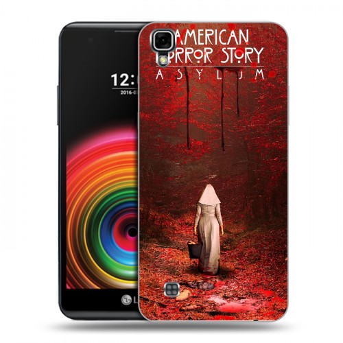 Дизайнерский силиконовый чехол для LG X Power Американская История Ужасов