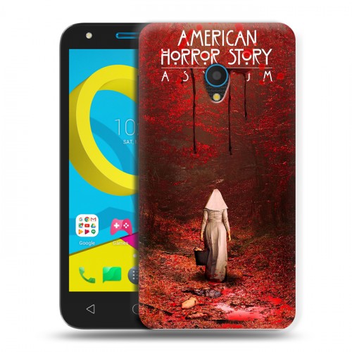 Дизайнерский пластиковый чехол для Alcatel U5 Американская История Ужасов