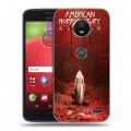 Дизайнерский пластиковый чехол для Motorola Moto E4 Американская История Ужасов