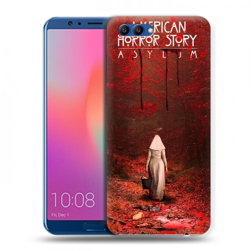 Дизайнерский пластиковый чехол для Huawei Honor View 10 Американская История Ужасов