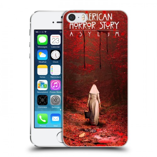 Дизайнерский пластиковый чехол для Iphone 5s Американская История Ужасов