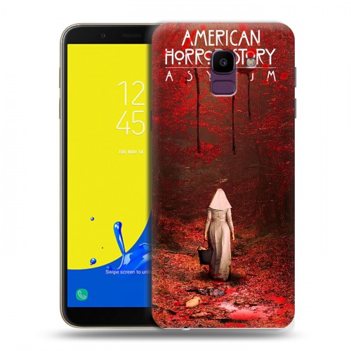 Дизайнерский пластиковый чехол для Samsung Galaxy J6 Американская История Ужасов