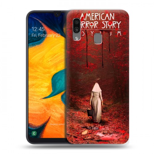Дизайнерский силиконовый чехол для Samsung Galaxy A30 Американская История Ужасов