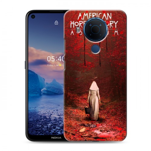 Дизайнерский силиконовый чехол для Nokia 5.4 Американская История Ужасов