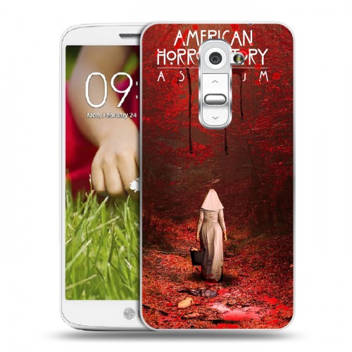 Дизайнерский пластиковый чехол для LG Optimus G2 mini Американская История Ужасов