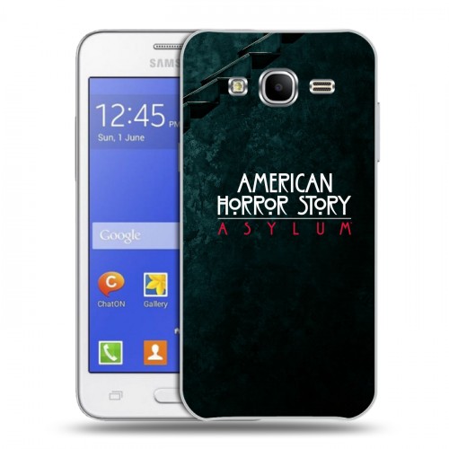 Дизайнерский пластиковый чехол для Samsung Galaxy J7 Американская История Ужасов