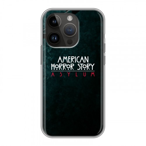 Дизайнерский силиконовый чехол для Iphone 14 Pro Американская История Ужасов