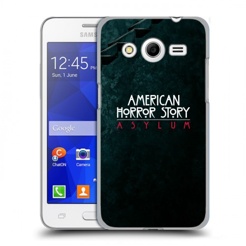 Дизайнерский пластиковый чехол для Samsung Galaxy Core 2 Американская История Ужасов
