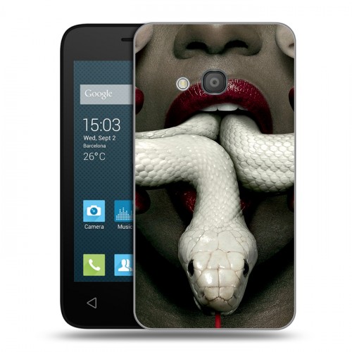 Дизайнерский силиконовый чехол для Alcatel One Touch Pixi 4 (4) Американская История Ужасов